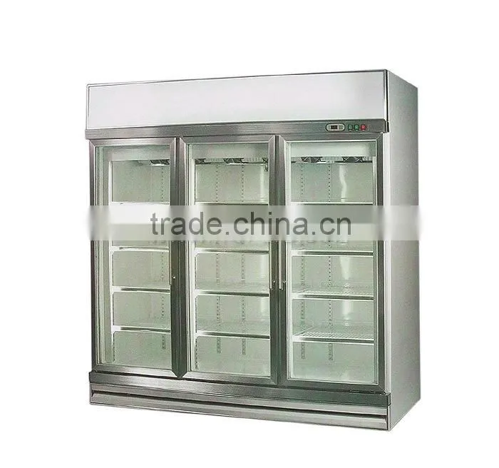 vertical connected cabinet refrigerator