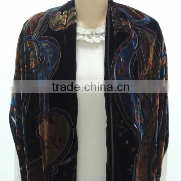 TYSAF049 2014 Fashion Women's Multicolour Rayon+Nylon Flower Pattern Long Scarf With Tassels