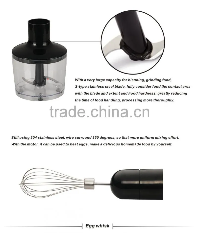 3 IN 1 Electric Hand Blender