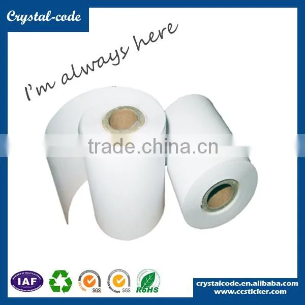 Blank roll thermal transfer label