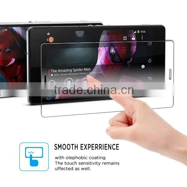 Alibaba online mobile screen guard for sony z3 tempered screen guard