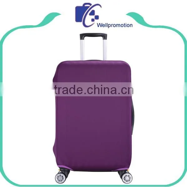 Custom logo protective elastic luggage cover