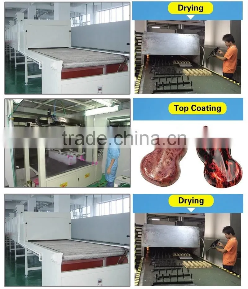 2016 width 100cm GWR081 flaming skull pattern hydrographics film pva water transfer printing film