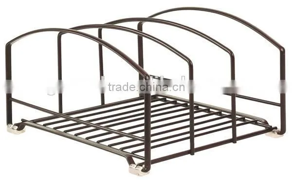 High Quality Wire Kitchen Cabinet or Countertop Cutting Board Holder