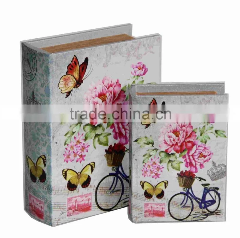decorative book style box