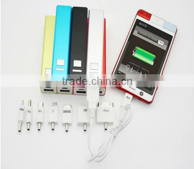 2200mah metallic power bank for fast charging
