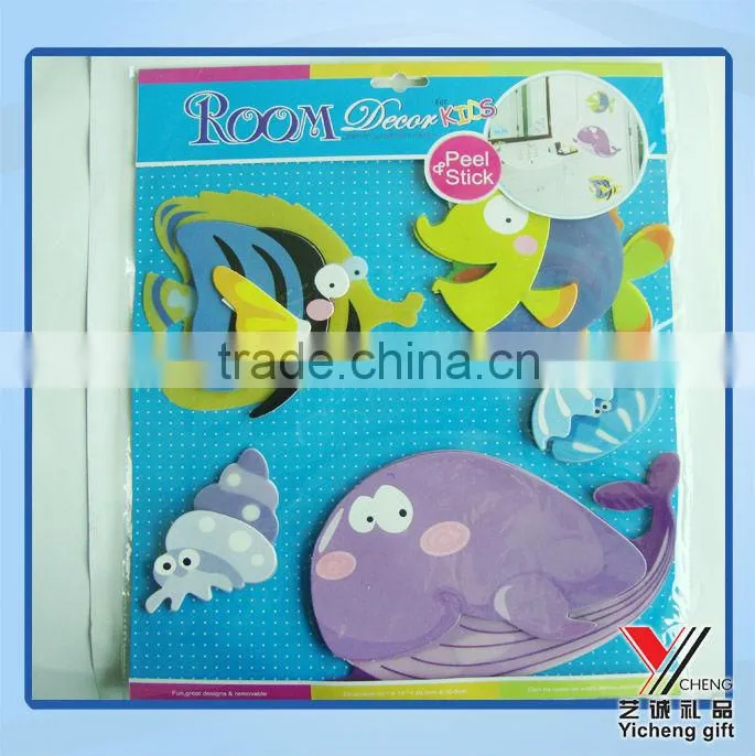 handmade 3D sticker, handmade stiker, paper sticker