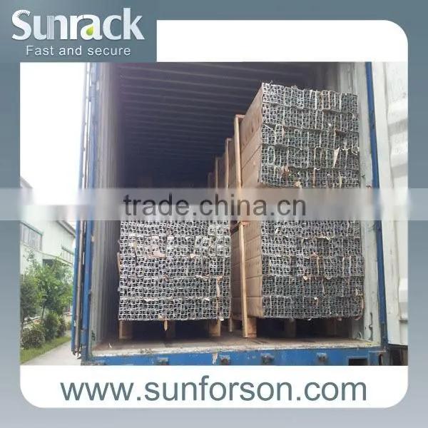 tin roof solar energy system panel mounting frames