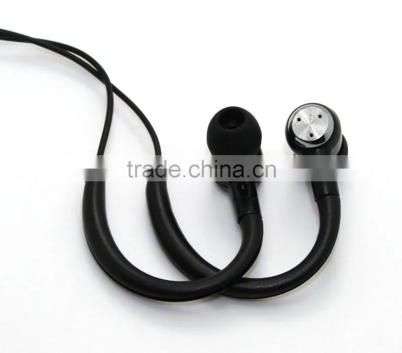new model stereo sport earhook earphones 3.5mm jack earphones