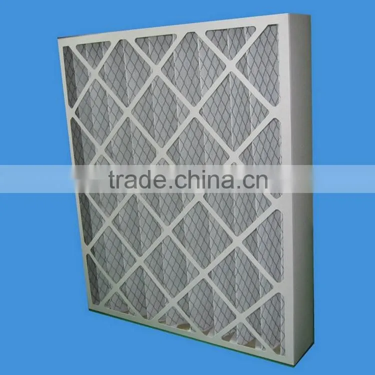 Professional Manufacturer Customized cardboard frame foldaway coarse primary filter