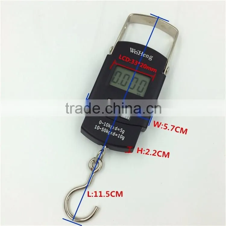 Hot sale WH-A08L 50kg/110lbs electronic digital travel scales