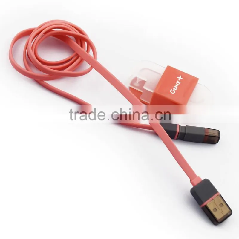 2015 best flat cord wire and data cable hot selling flat usb cable charger for all smart phone