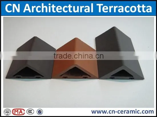 Building exterior wall decoration terracotta louver