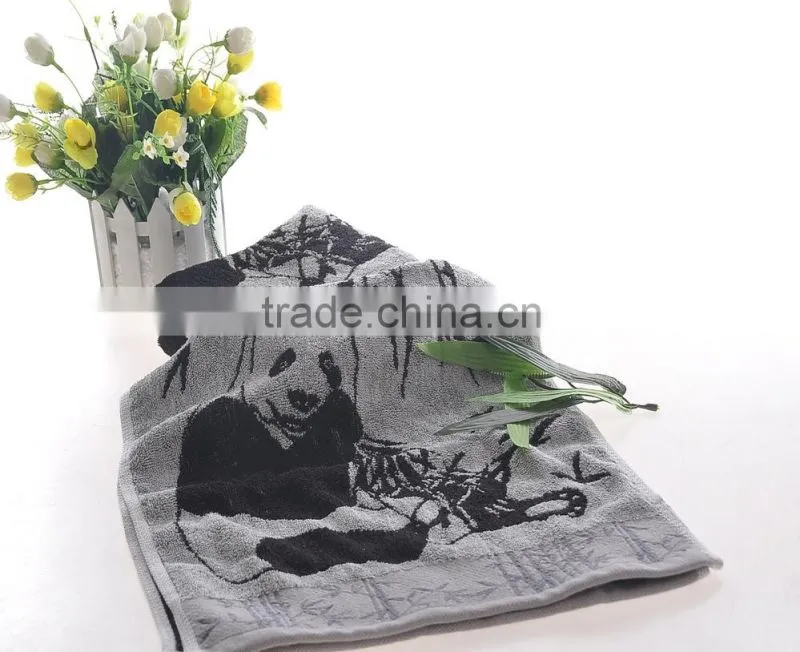 colorful and funny bamboo towel home use