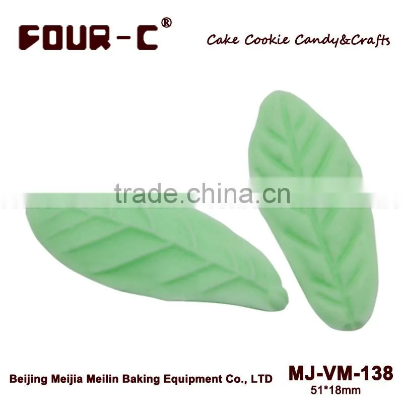 Poinsettia leaf of silicone veiner mould - 51mm long