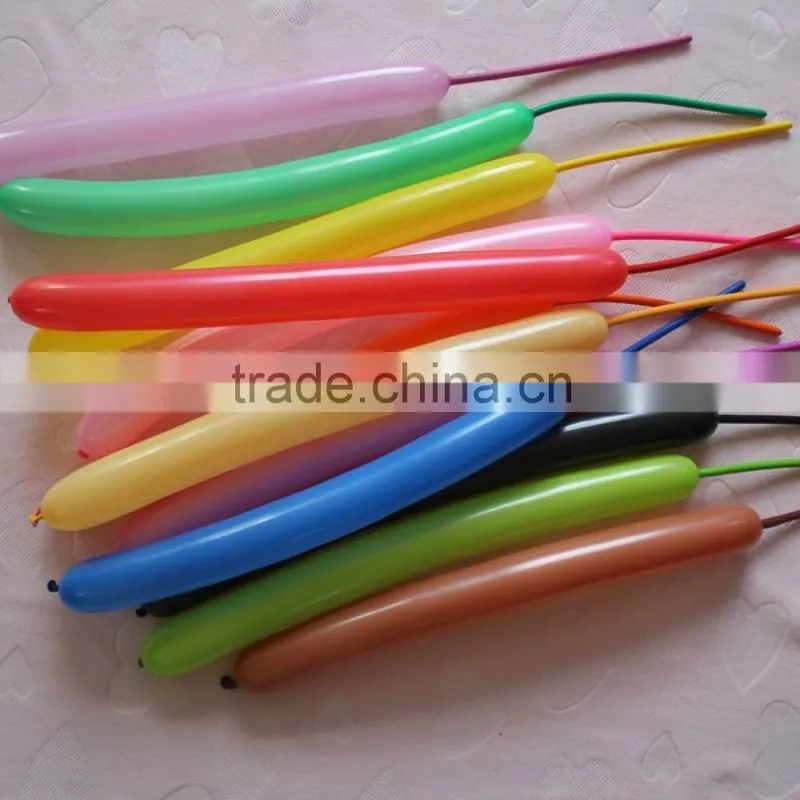 hot selling long balloon toys for kids magic latex balloon