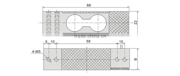 GPB145 scale single point load cell