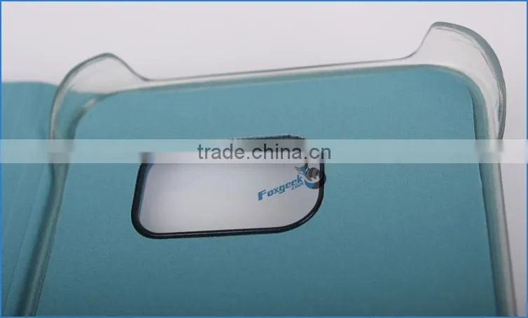 Leather case factory directly selling two mobile phones leather case for samsung in alibaba with cheap price