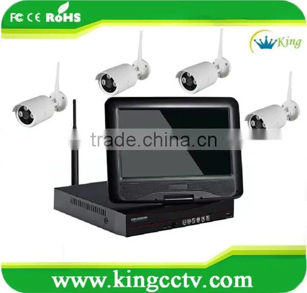 Hot selling new cctv security system product 1.3 megapixel wireless ip camera kit