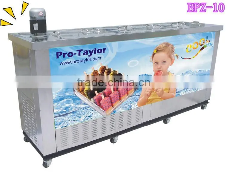 Stainless steel 18000pcs/day industrial popsicle making machine(BPZ-06)