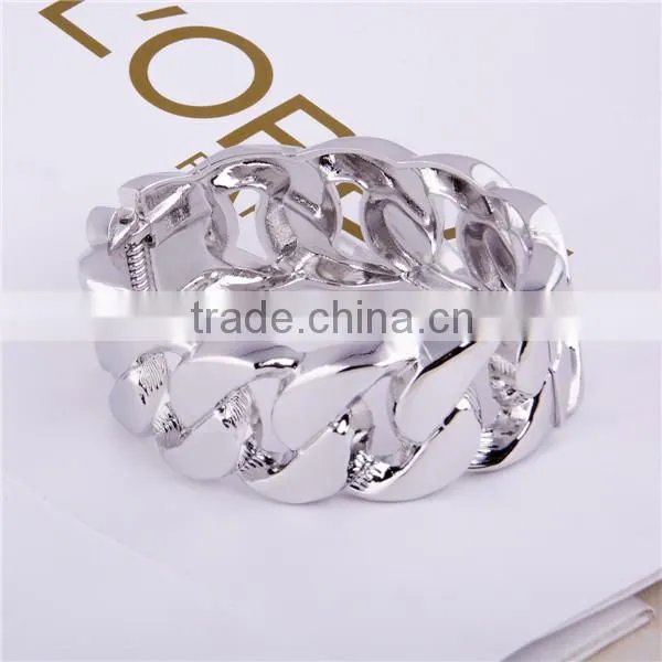 African Rhodium Plated Women Bangles