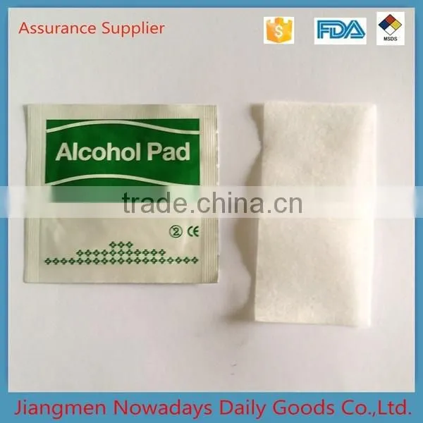 OEM welcomed isopropyl ethyl alcohol swab
