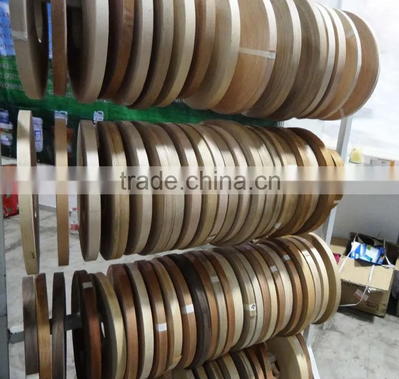 0.25mm-3.0mm wood grain PVC Edge Banding for Furniture
