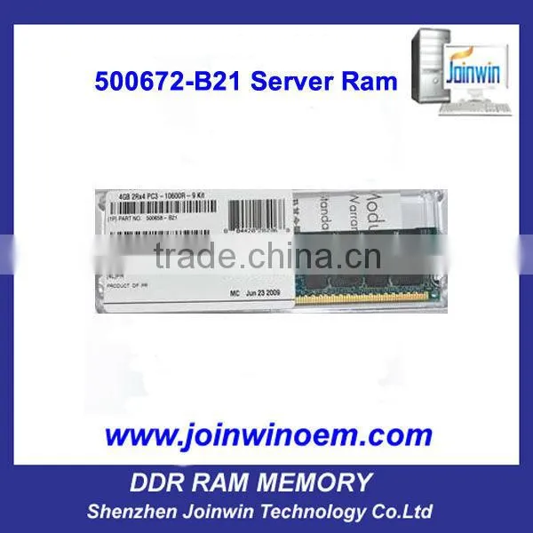 500672-B21 gold supplier 4gb server ram memory ddr3 in stock