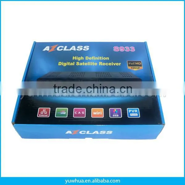 HD AZCLASS S933 set top box satellite digital tv receiver for internet TV