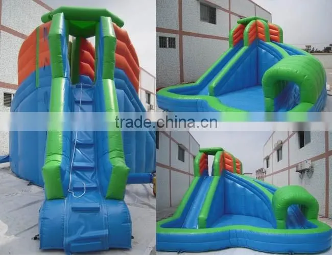 Hot sale inflatable aqua slide/big kahuna inflatable water slide for sale