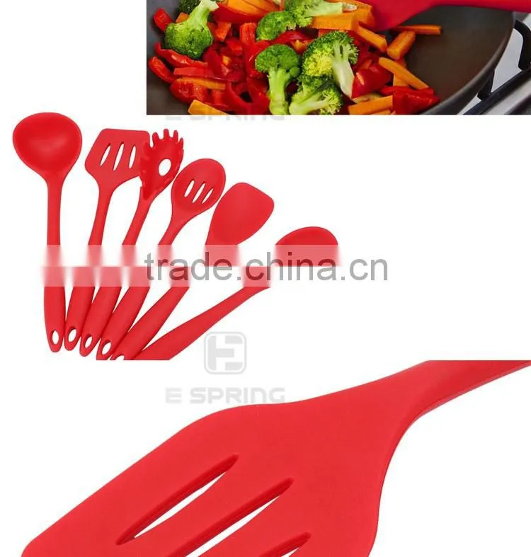 6pcs Kitchen Utensils FDA Approved Silicon Kitchenware