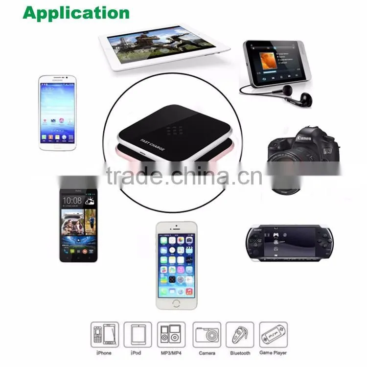 China Manufacturer Mini Wireless Charging Pad Qi Wireless Fast Charger for Samsung galaxy s7,note7