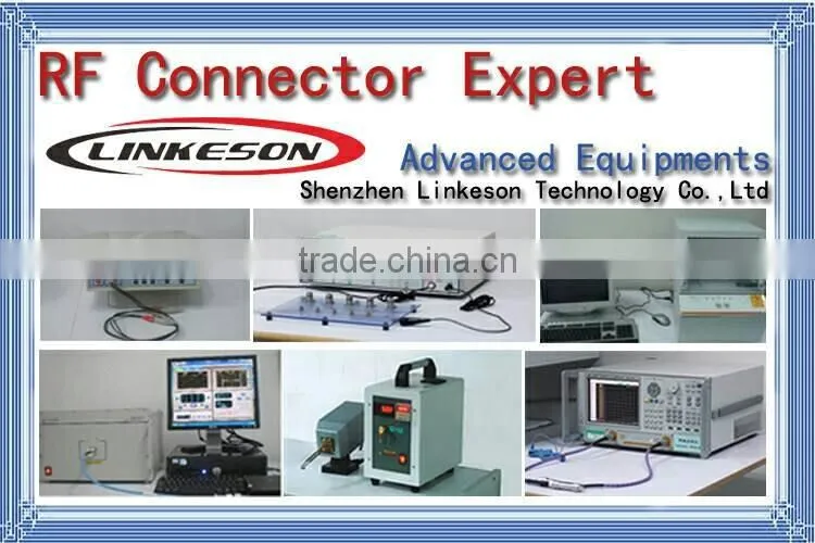 (Factory price) SMA male bulkhead connector for Semi-rigid cable antenna