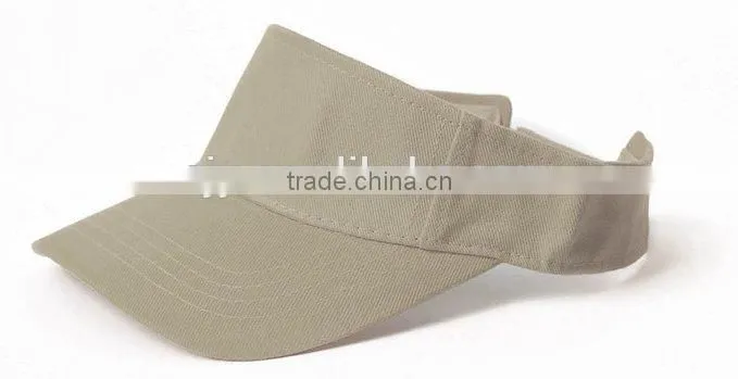 Fashion designer plain funny sun visor golf hat