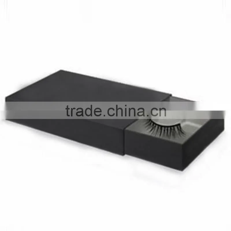 Luxury custom book shape false eyelash packaging box