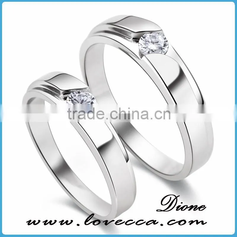 2016 hot sale sterling silver jewelry 925 silver ring diamond