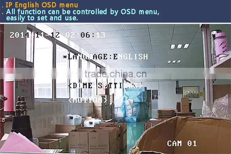 1/3 cmos CCTV bullet ptz Camera 1080p Waterproof Mini Digital Video Camera