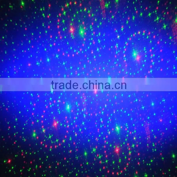 Mini laser lights with LED background Sound activated