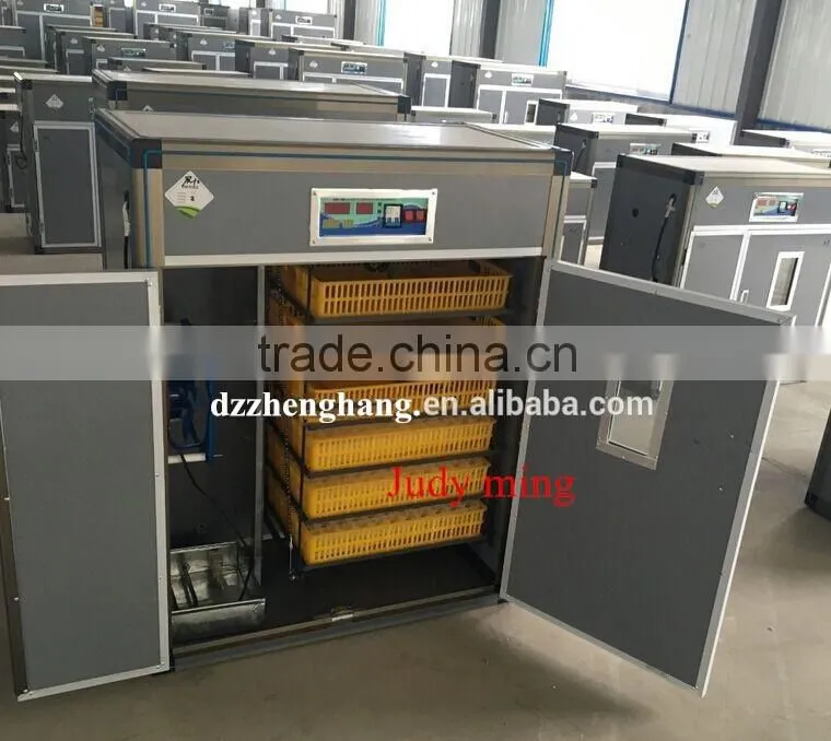 Hot selling new material automatic egg incubator 528 eggs in Saudi Arabic