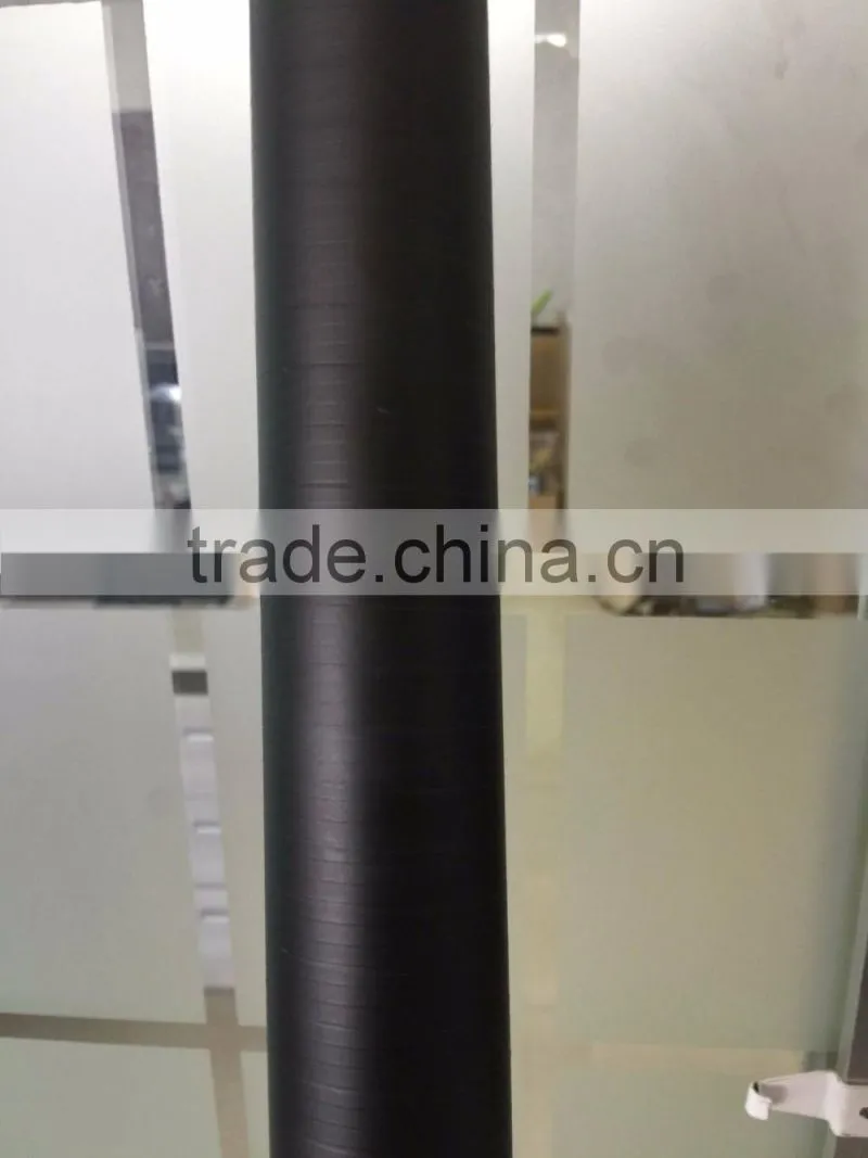 Window cleaning carbon fiber water fed pole with locking mechanism