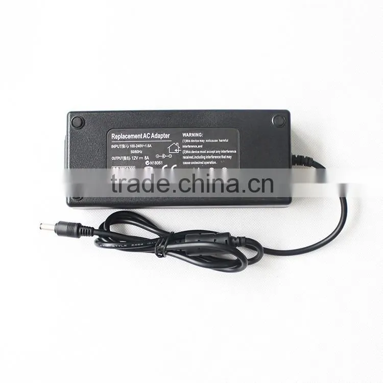 12 Volt 8 Amp AC DC Power Adapter/OEM Laptop AC Adapter/Laptop Battery Charger