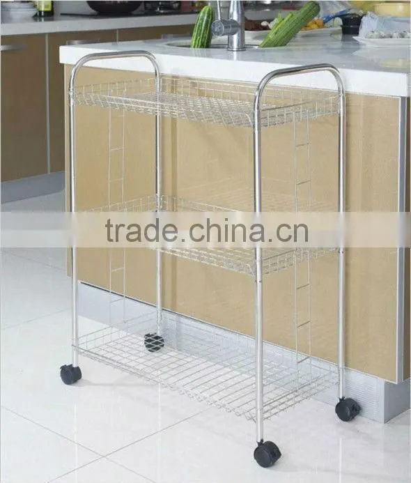 2014 Kitchen Decor Rack Metal Storage Shelf