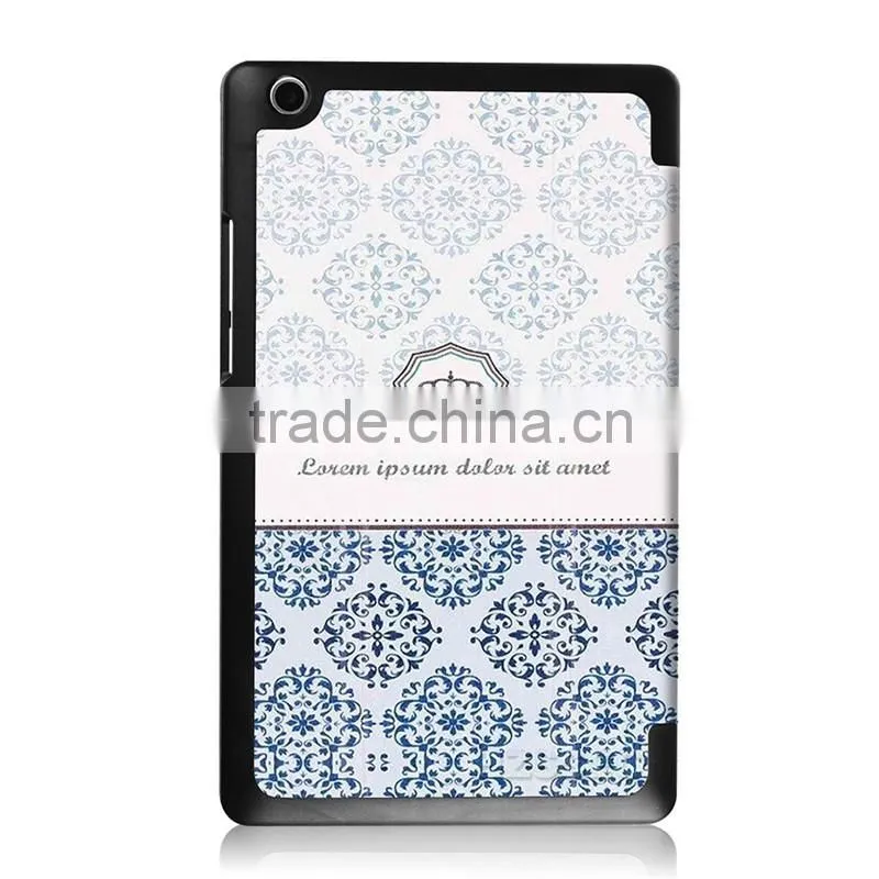 New arrival tablet cover leather case for Lenovo Tab 2 A8-50F folding leather stand flip case