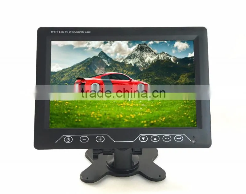 8.5 inch cheap china touch key car monitor with usb,sd