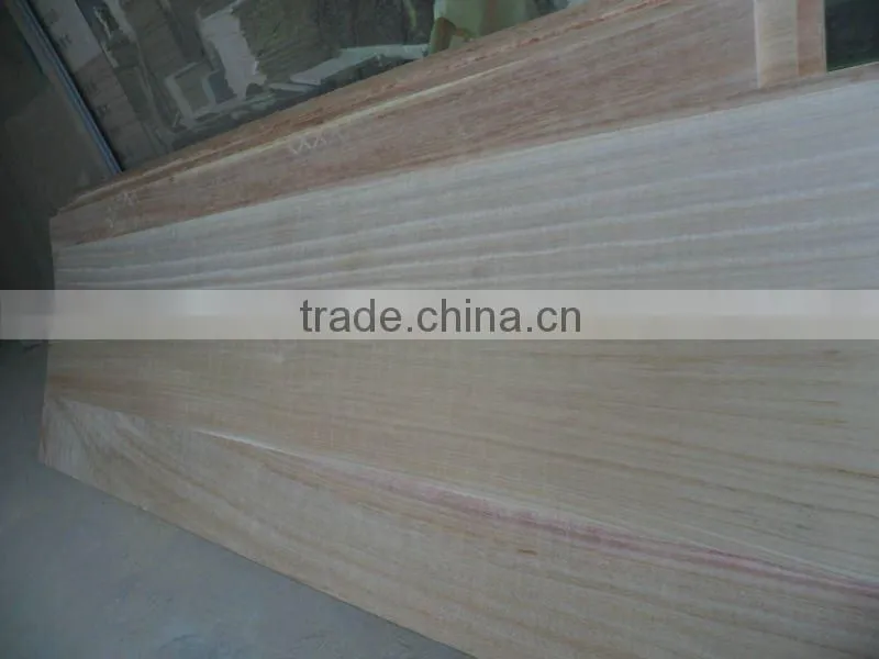 paulownia edged panels for indoor furnitures
