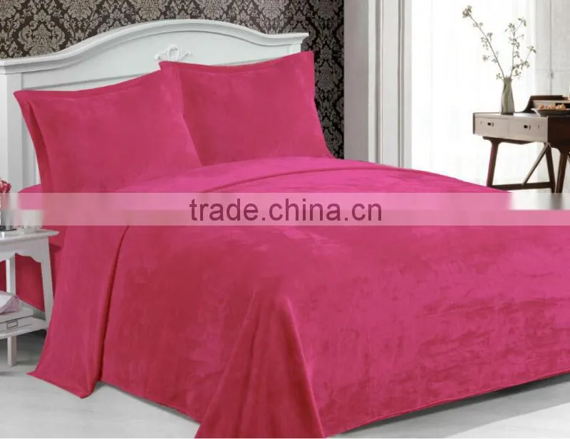 The most popular flannel blanket/quilt, solid flannel blanket