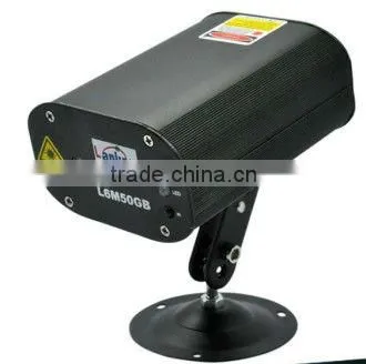 8 Patterns GB Mini Laser Stage Lighting