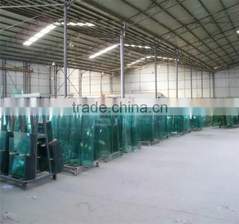 10mm 12mm laminated tempered glass sheet price