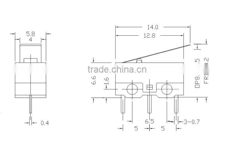 miniature micro switch lf-202A