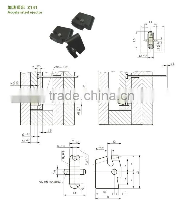 Injection Mold Accelerated Ejector